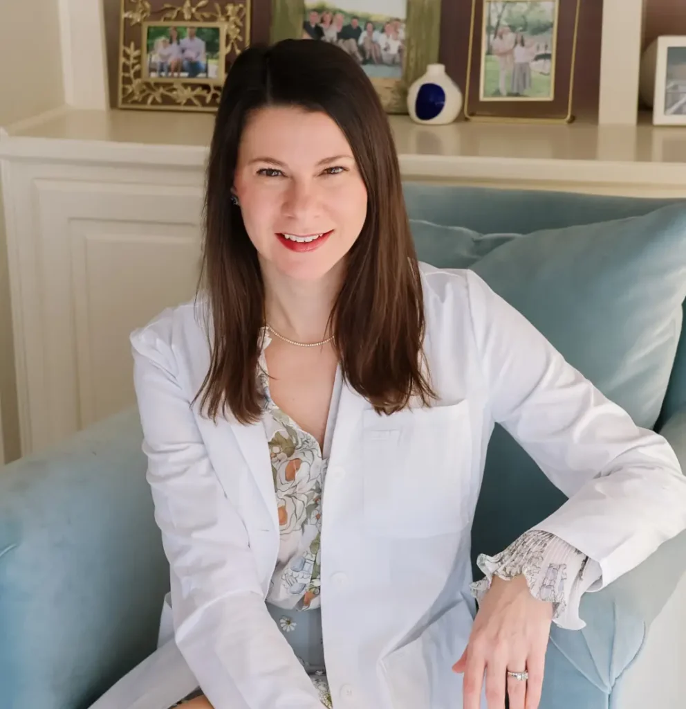 Portrait of Dr. Skylar Souyoul in her office